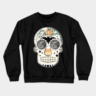 Halloween sugar skull Crewneck Sweatshirt